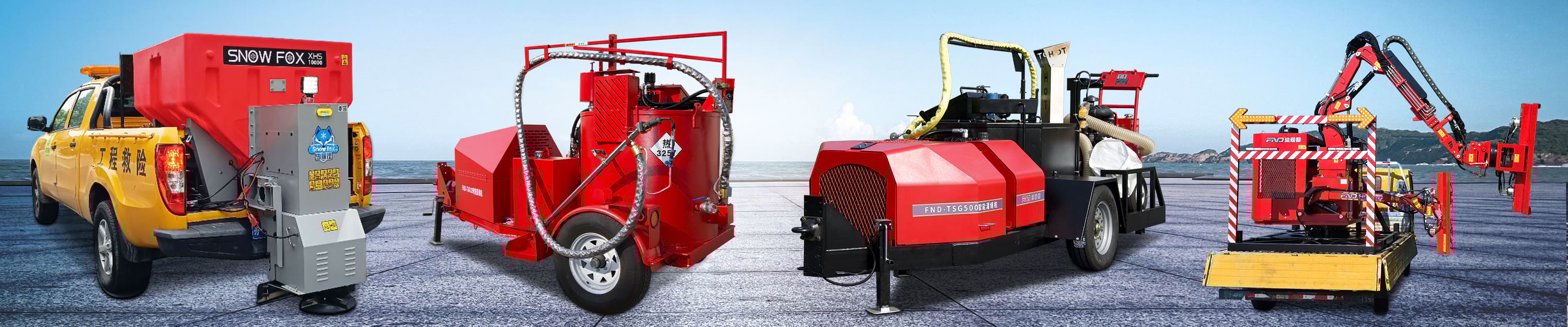 asphalt crack filler machines 