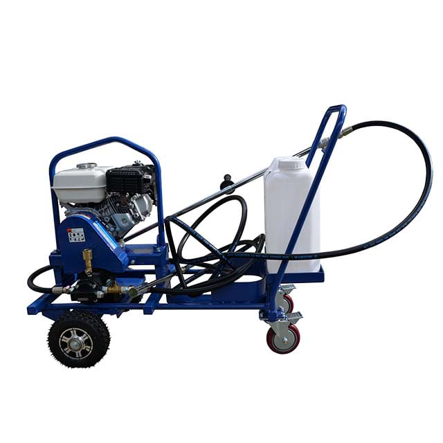 high capacity electric asphalt sealing machine