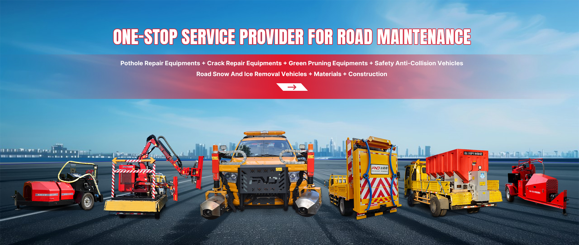 Deciphering the "Tool Family" of Road Maintenance: A Full-Scene Solution from Crack Sealing to Snow Removal 